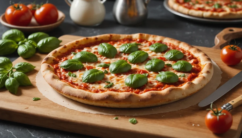 cuire la pizza au four