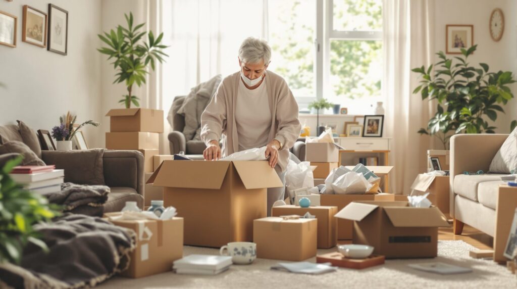 vider un appartement après un décès