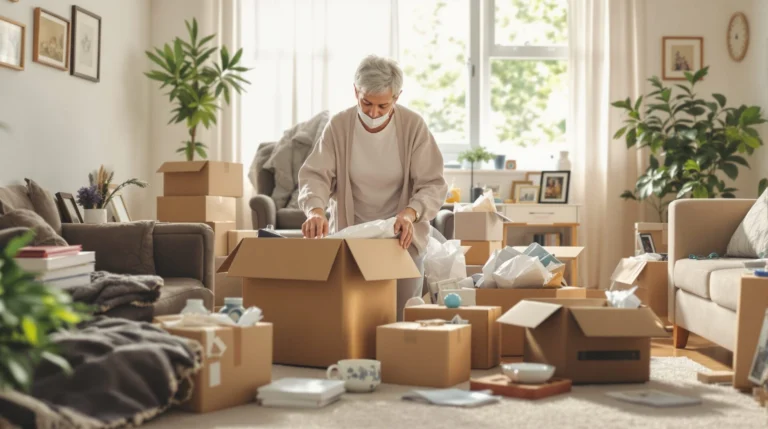 vider un appartement après un décès